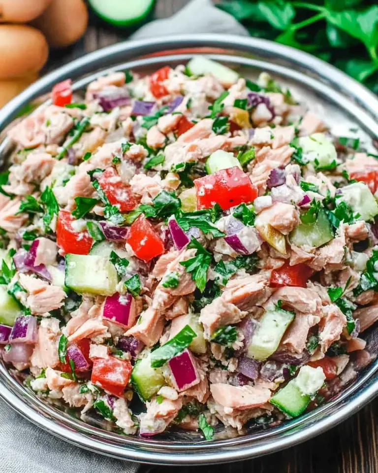 10-Minute Mediterranean Tuna Salad