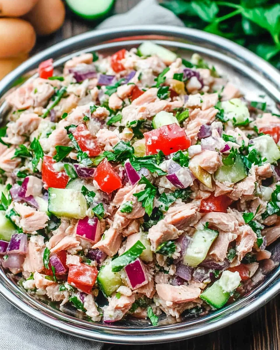 10-Minute Mediterranean Tuna Salad