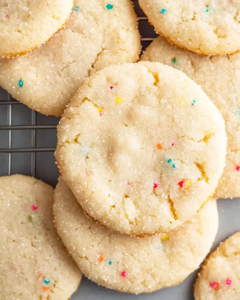 {3-Ingredient} Easy Sugar Cookies