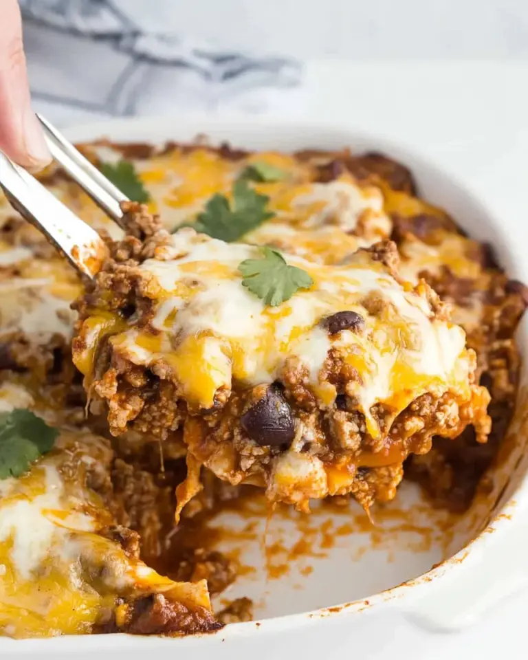 Beef Enchilada Casserole