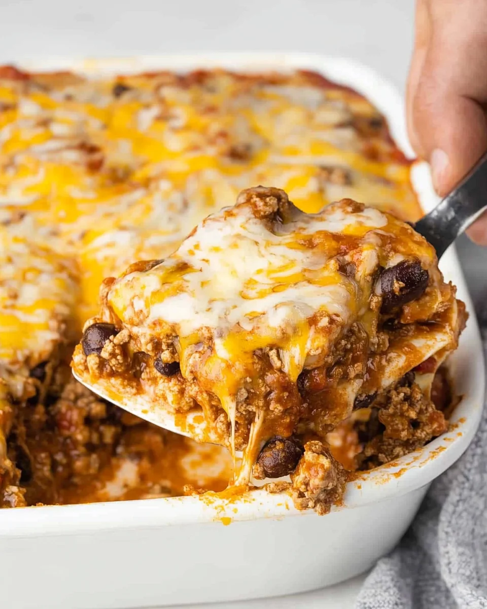 Beef Enchilada Casserole Beef