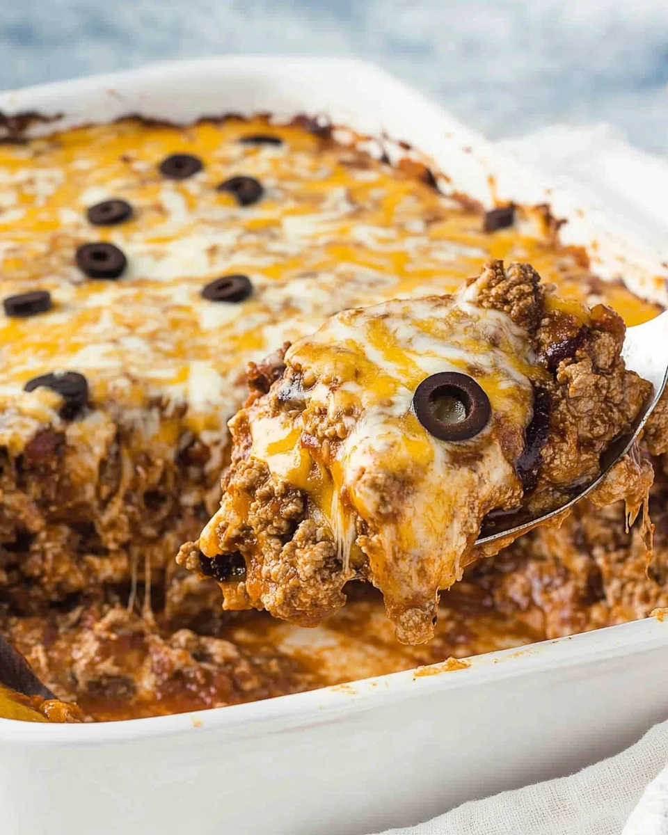 Beef Enchilada Casserole Beef