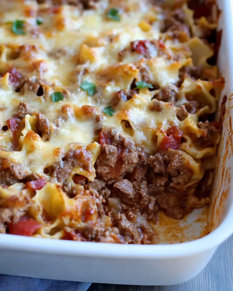Beef Lombardi Casserole