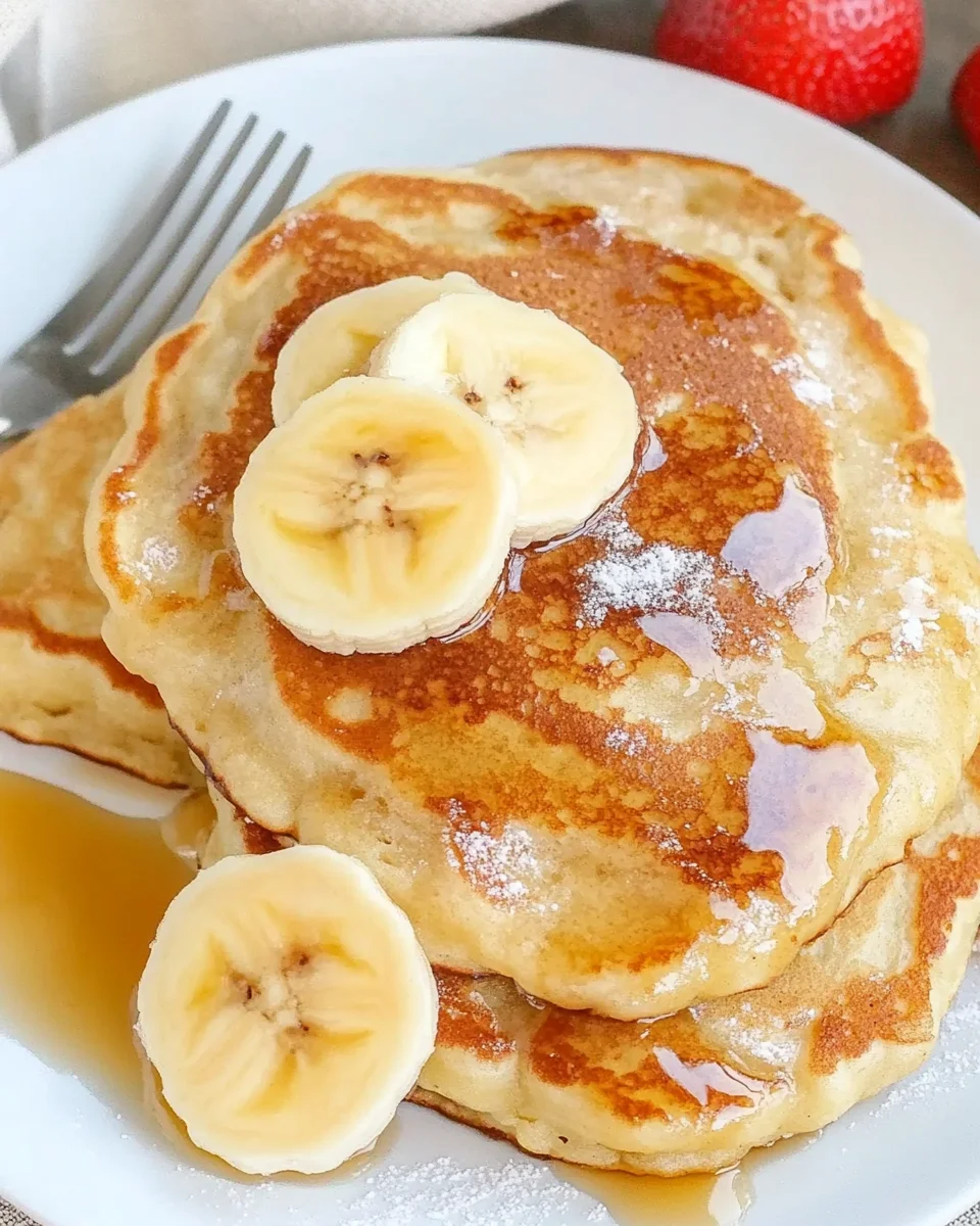 Brown Sugar Banana Pancakes Brown