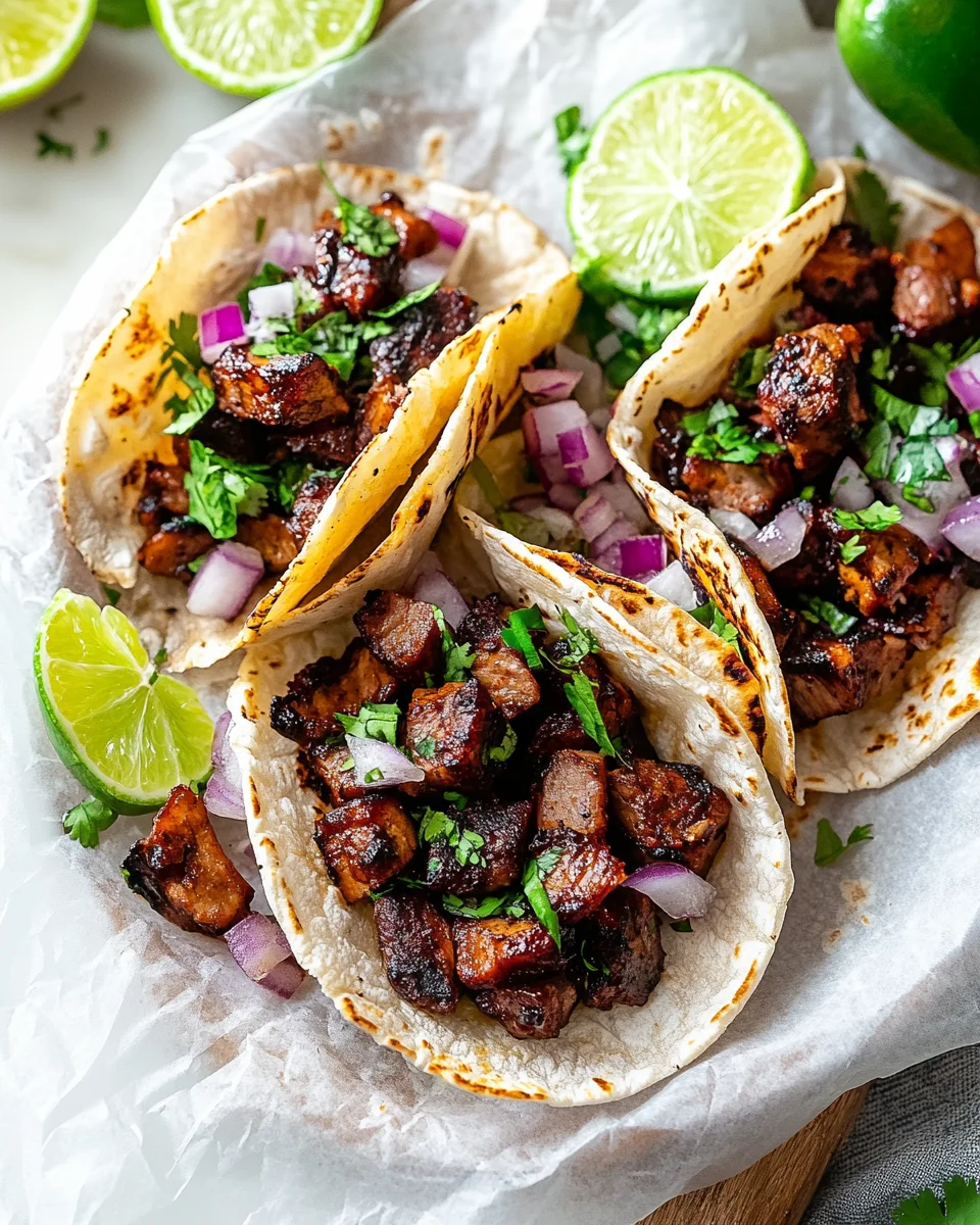 Carne Asada Mexican Street Tacos Carne