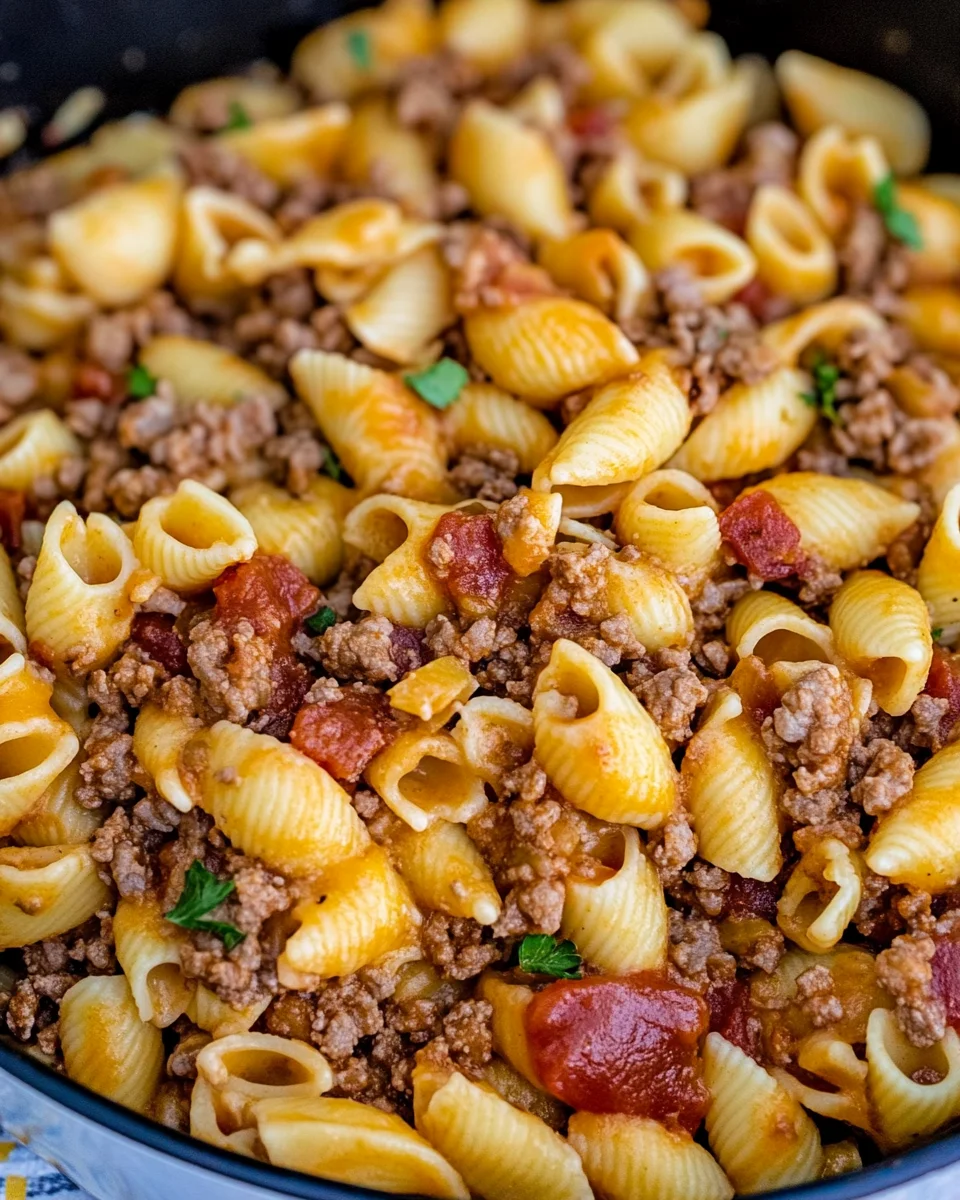 Cheesy Taco Pasta