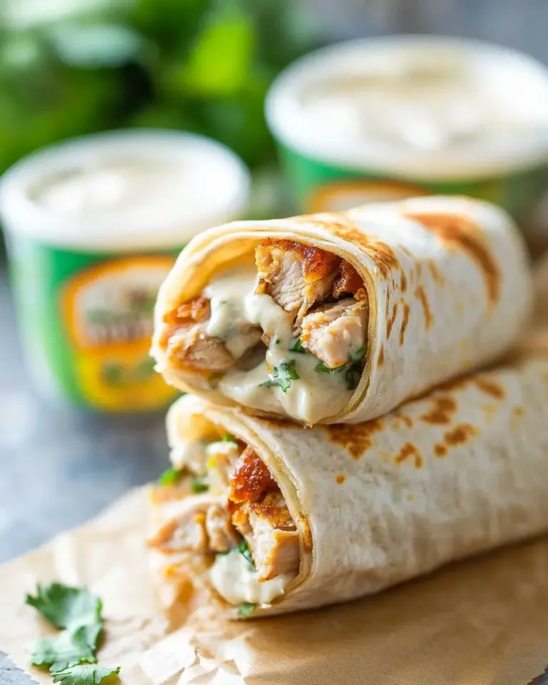 Chicken Ranch Wraps