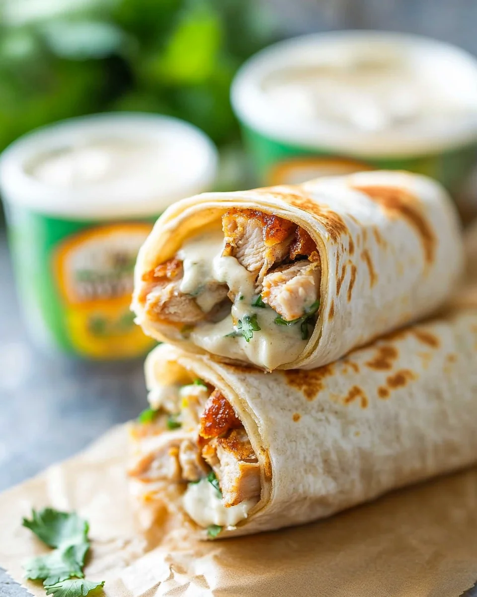 Chicken Ranch Wraps