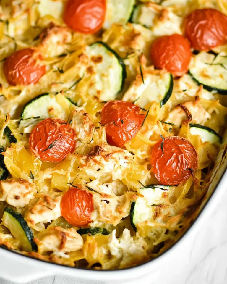 Chicken Tzatziki Casserole