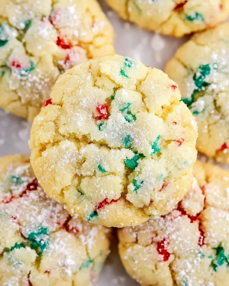 Christmas Gooey Butter Cookies