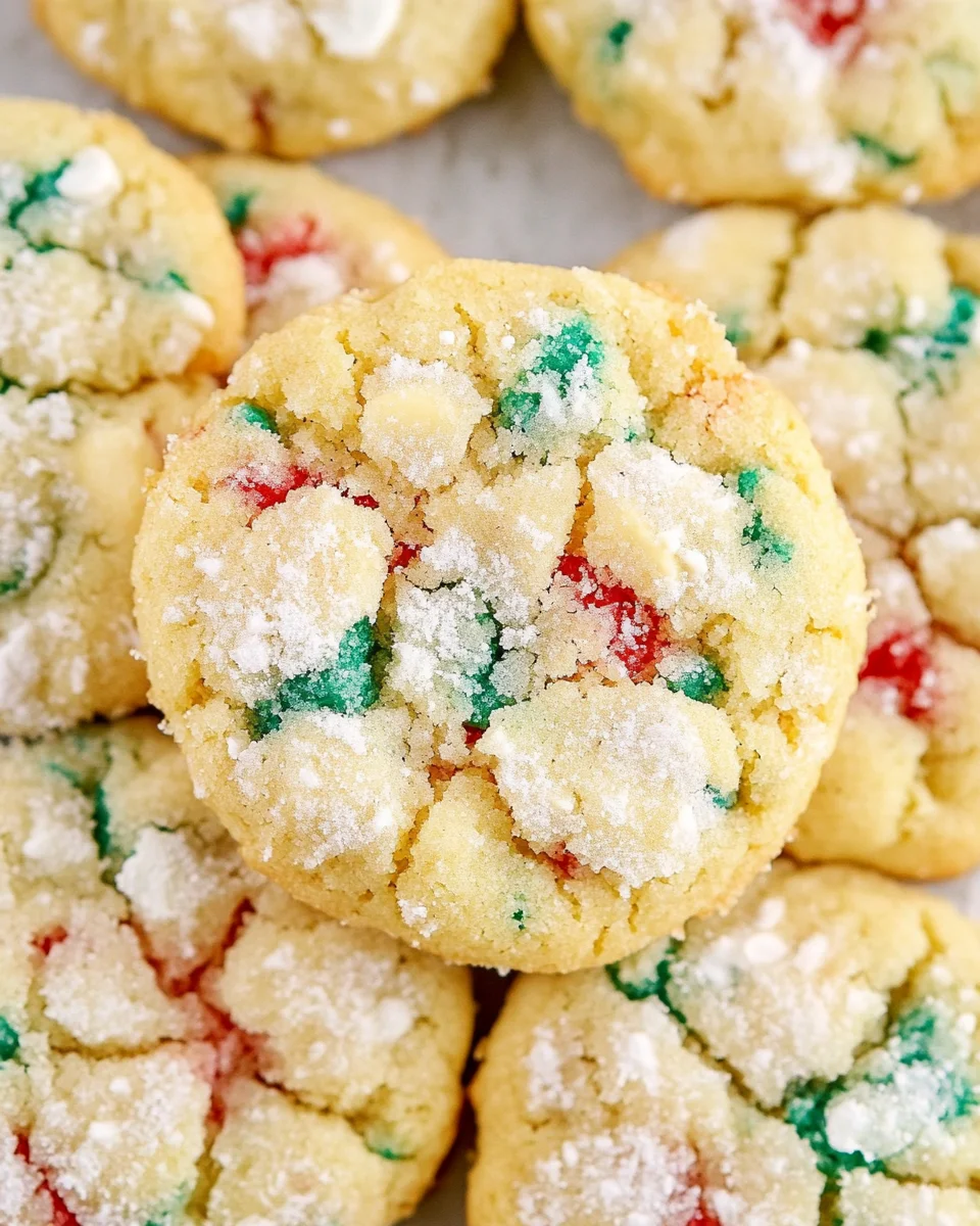 Christmas Gooey Butter Cookies Christmas