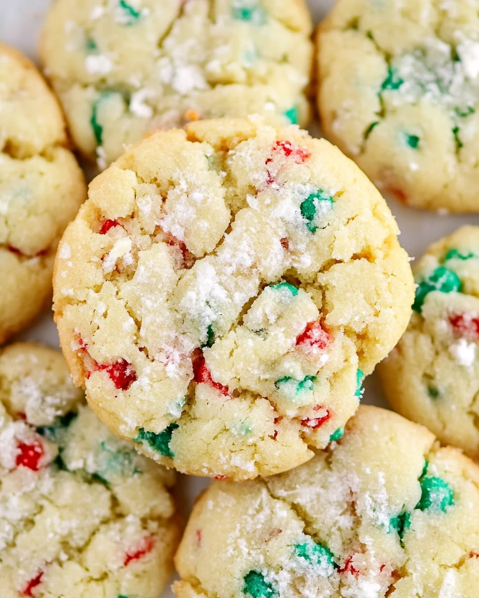 Christmas Gooey Butter Cookies Christmas