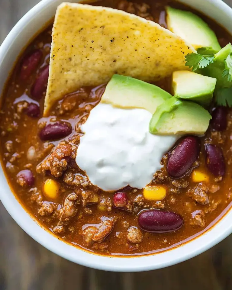 Classic Slow Cooker Chili