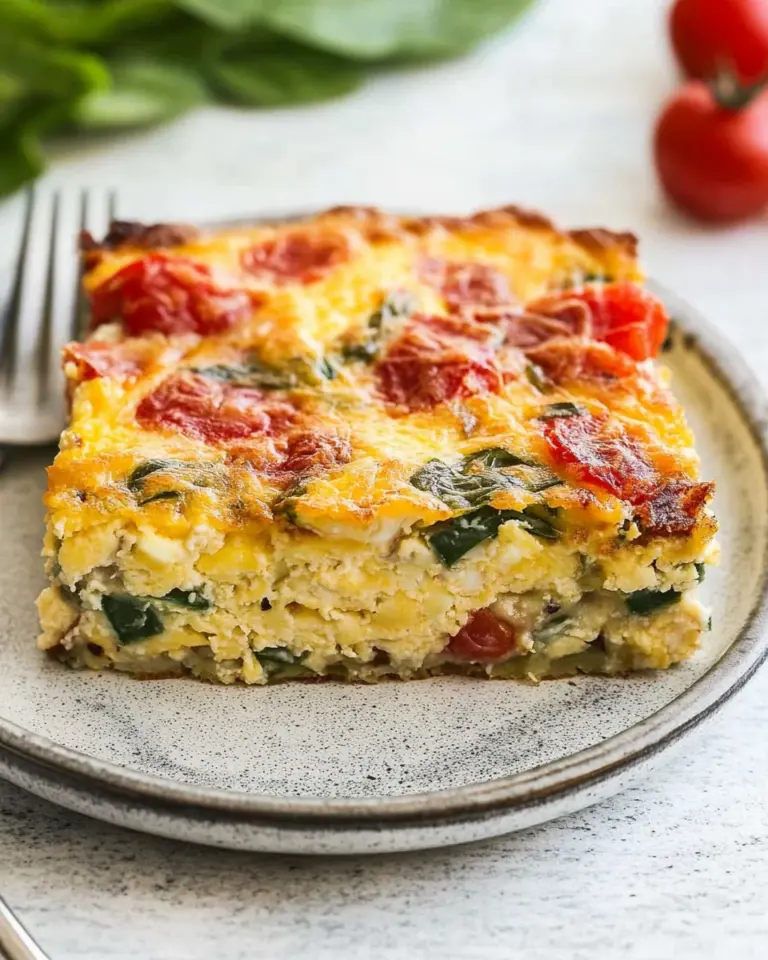 Cottage Cheese Egg Bake