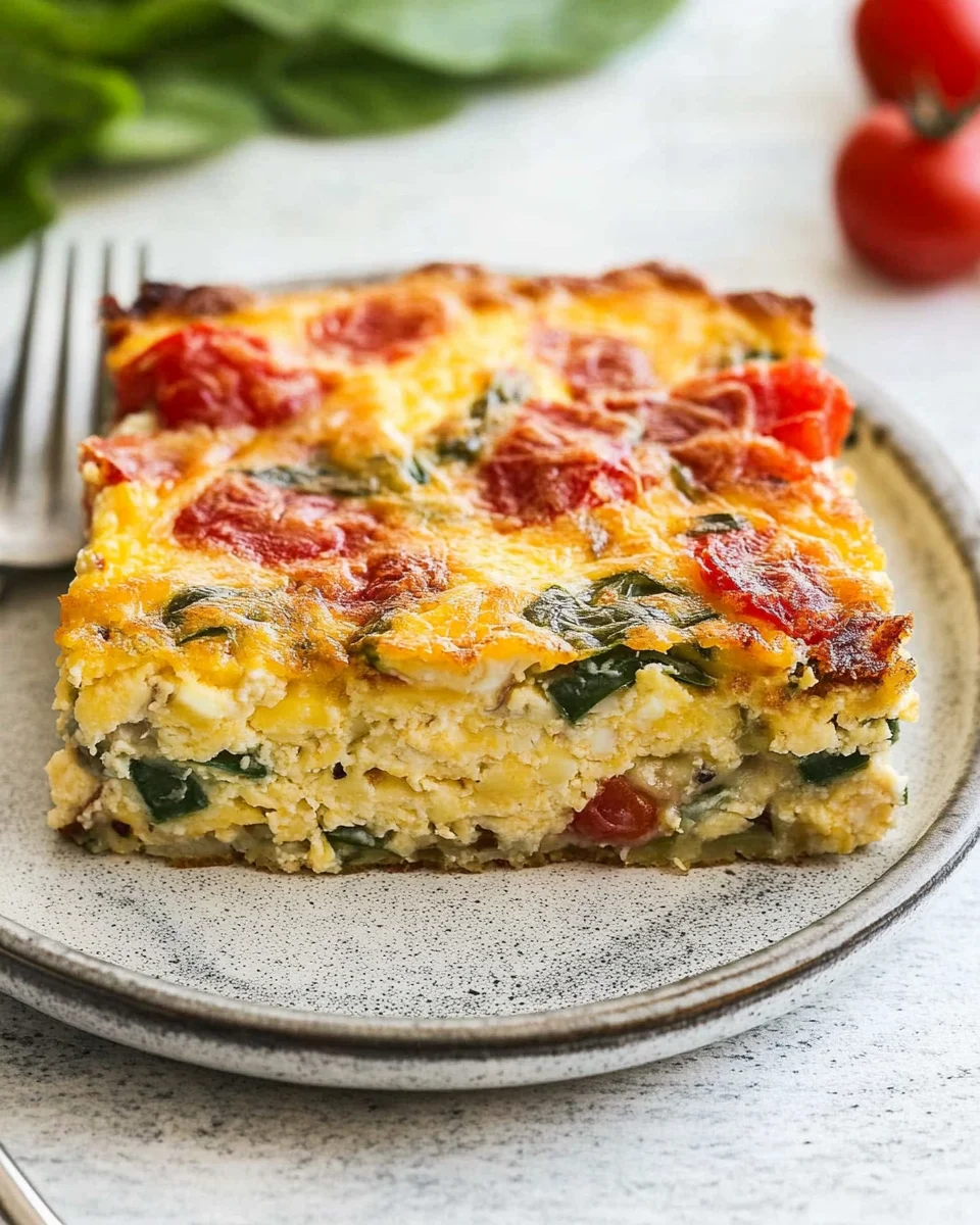 Cottage Cheese Egg Bake