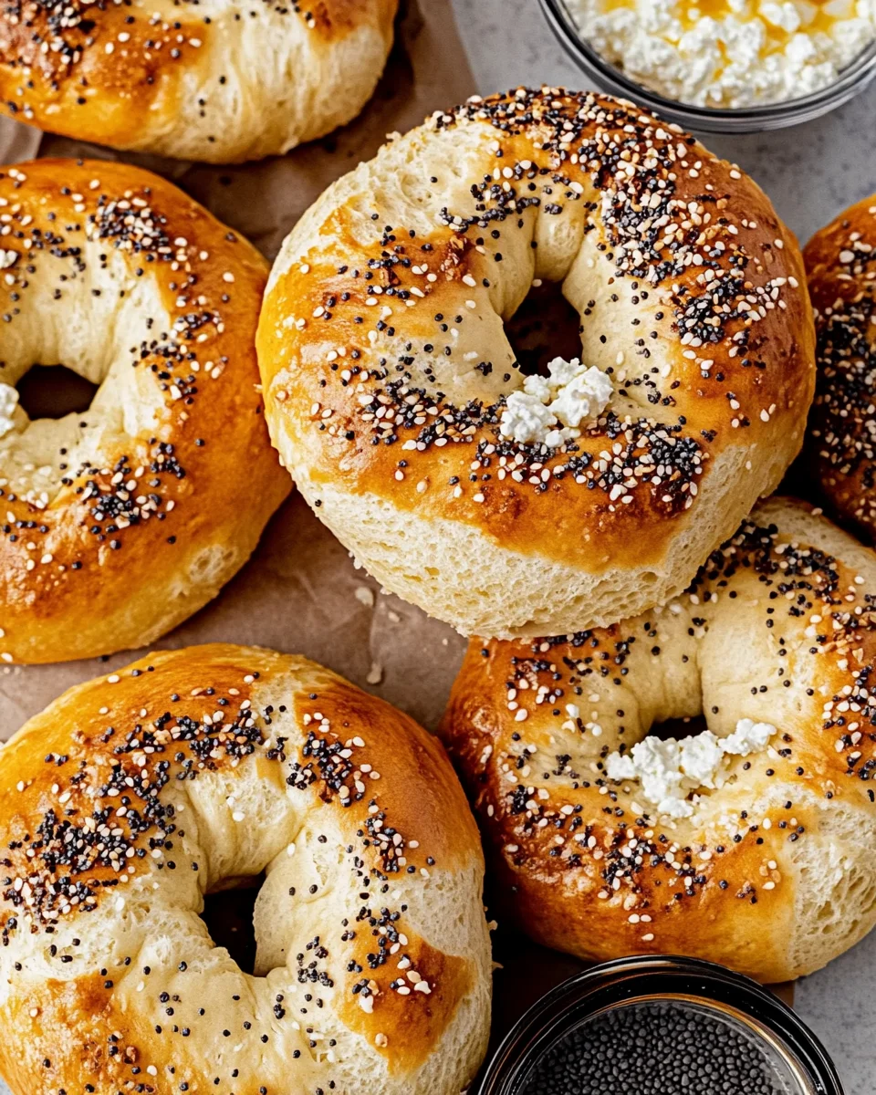 Cottage Cheese Protein Bagels Cottage