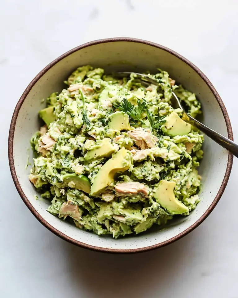 Creamy Avocado Tuna Salad