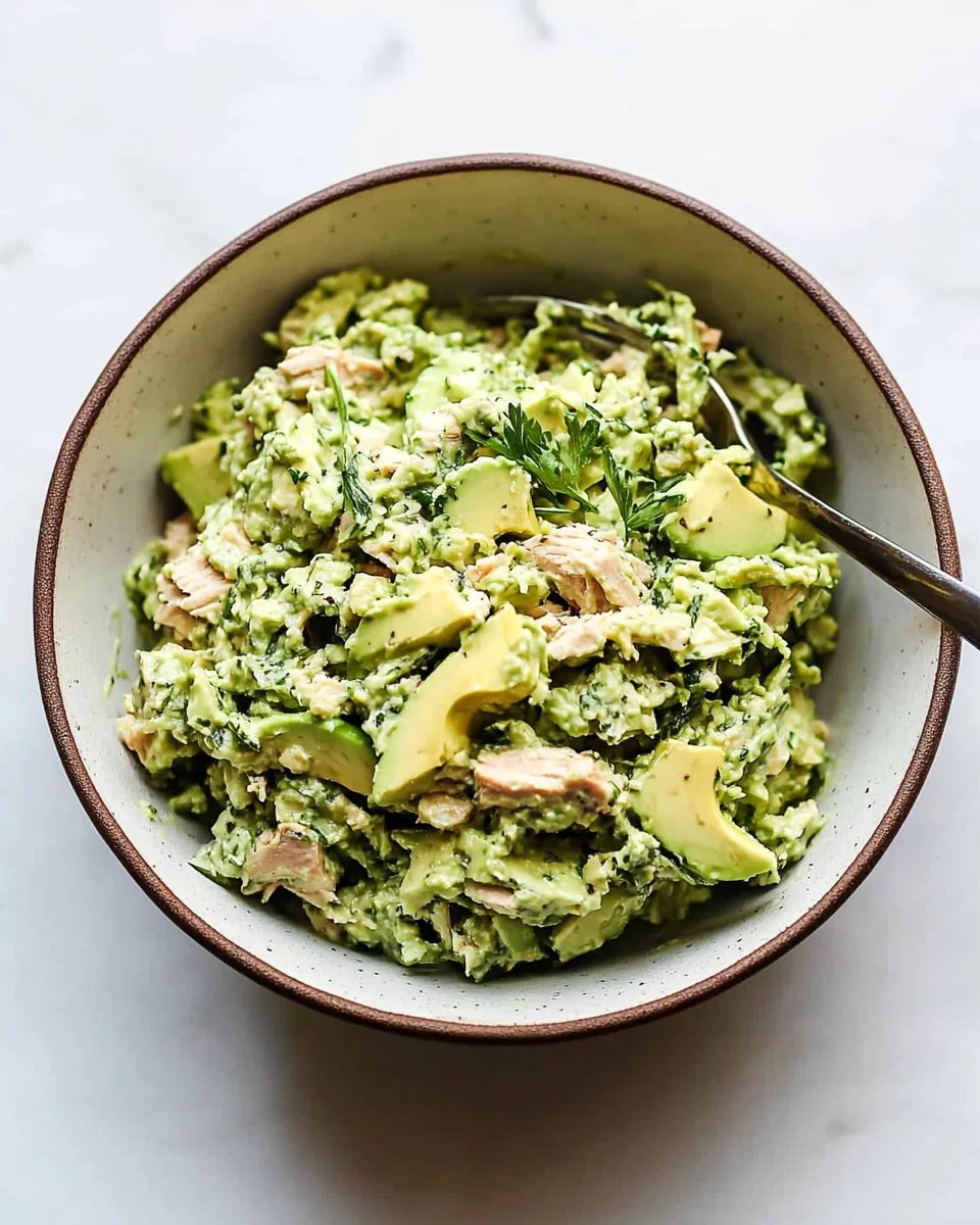 Creamy Avocado Tuna Salad Creamy Avocado Tuna Salad
