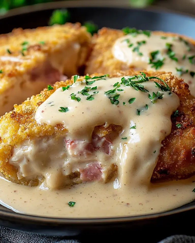 Creamy Chicken Cordon Bleu
