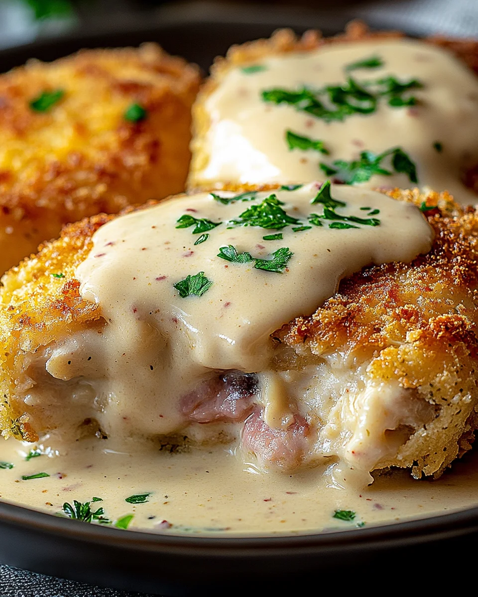 Creamy Chicken Cordon Bleu Creamy