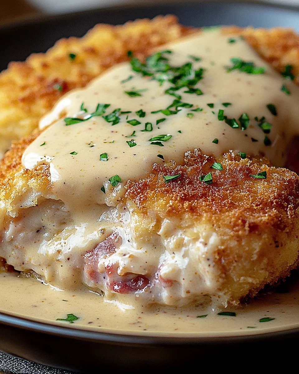 Creamy Chicken Cordon Bleu Creamy