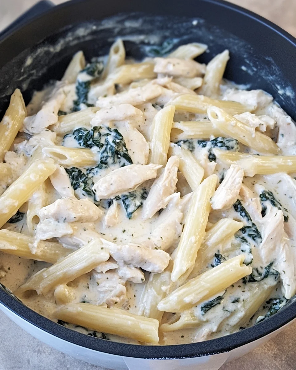 Creamy Chicken Ricotta Pasta