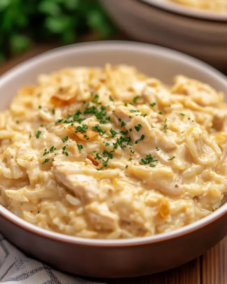 Creamy Chicken and Rice Casserole