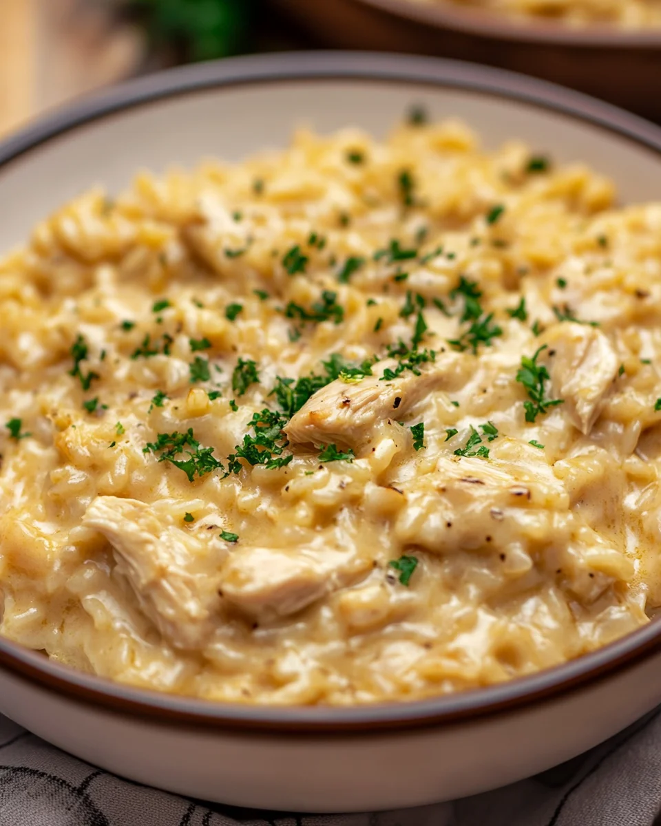 Creamy Chicken and Rice Casserole Creamy