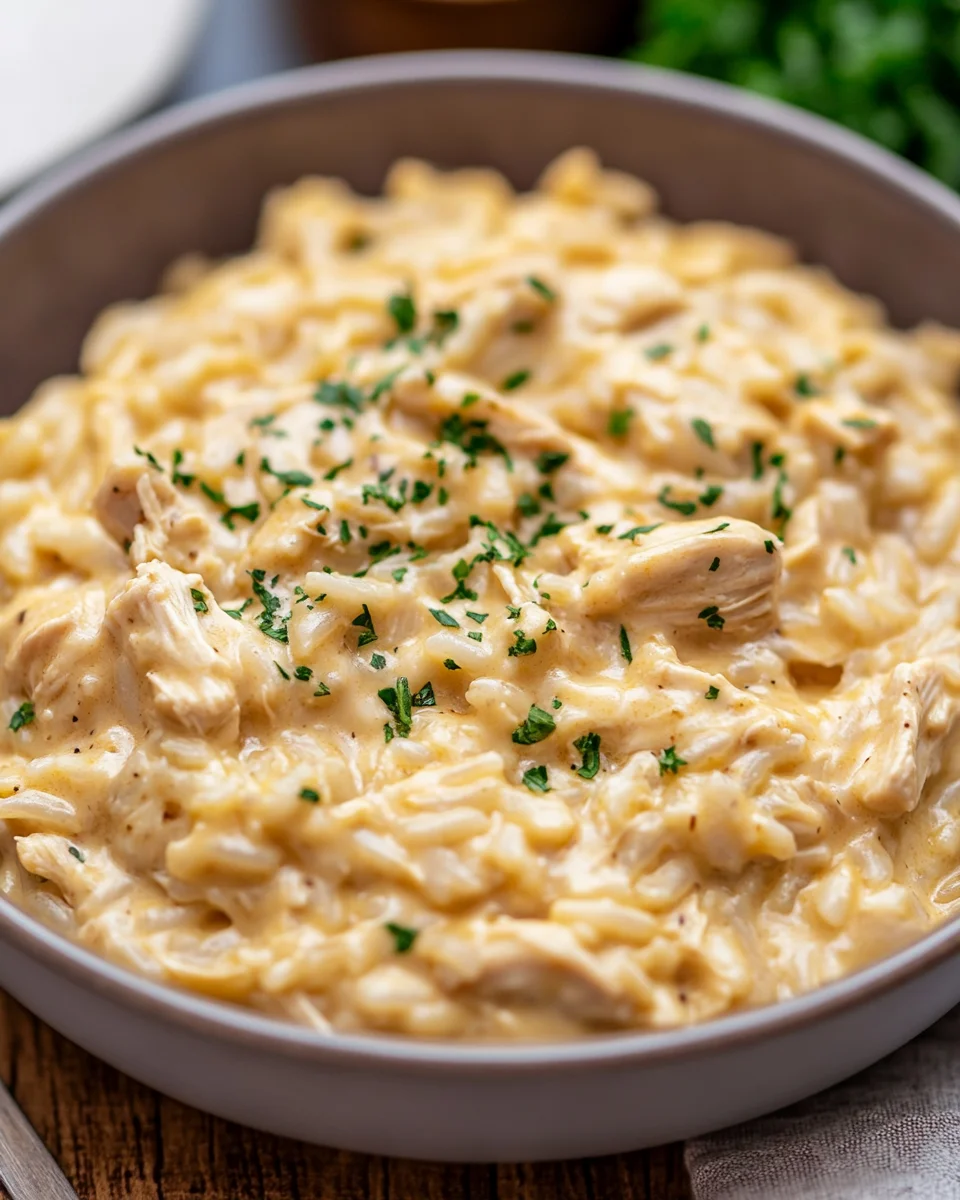 Creamy Chicken and Rice Casserole Creamy