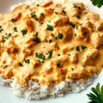 Creamy Smothered Chicken and Rice