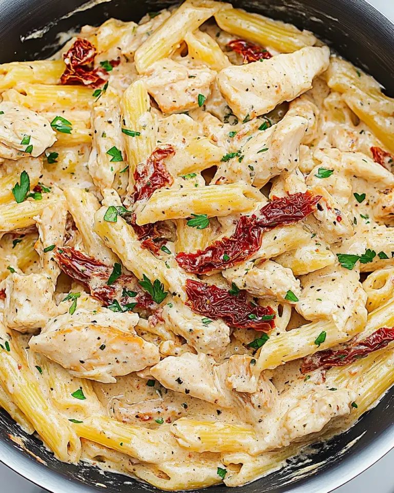 Creamy Sun-Dried Tomato Chicken Pasta