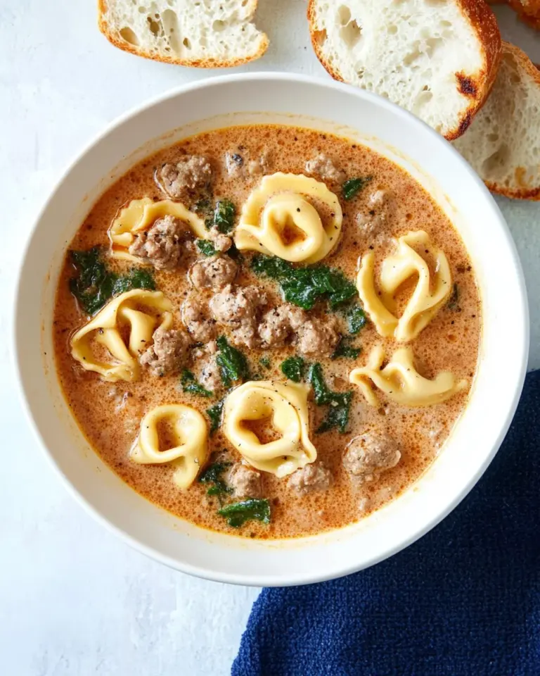 Creamy Tortellini Soup
