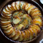 Crispy Balsamic-Thyme Potato Torte
