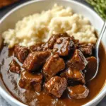 Crock Pot Beef Tips and Gravy
