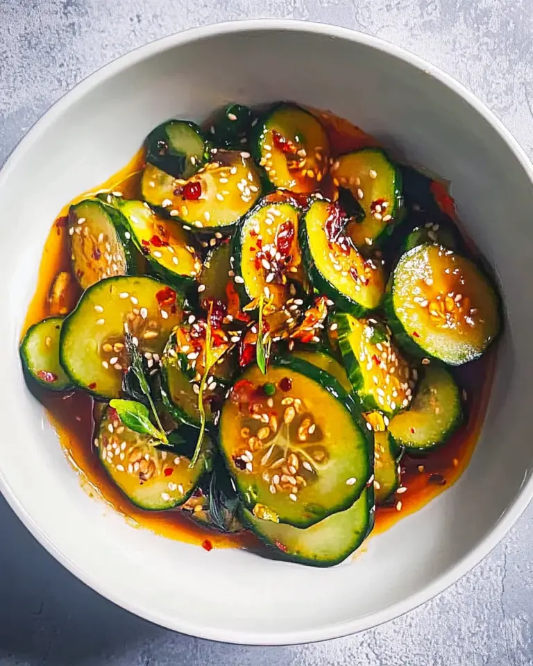 Easy Asian Cucumber Salad