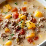 Easy Cheeseburger Soup