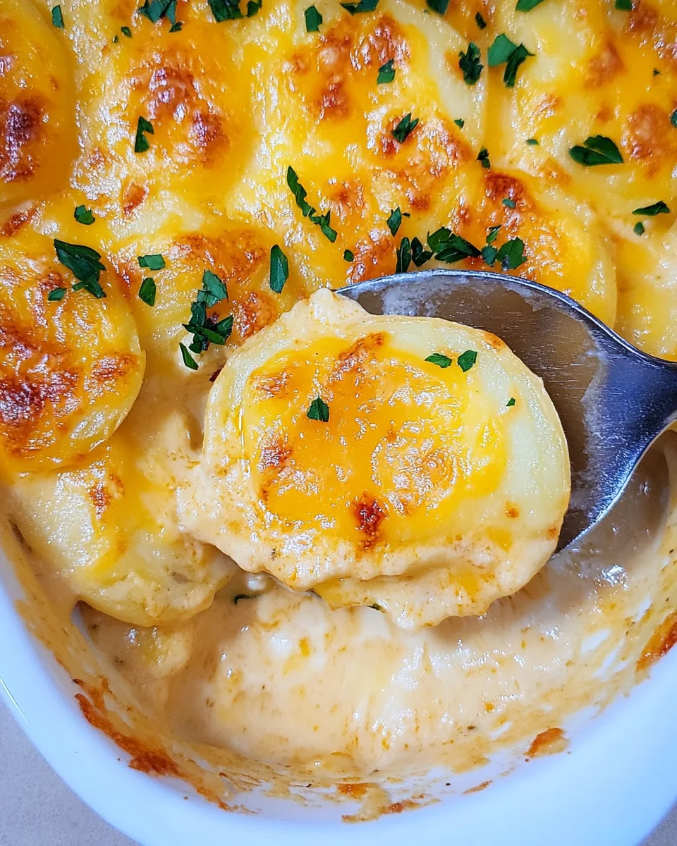 Easy Cheesy Scalloped Potatoes