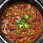Easy Crockpot Chili