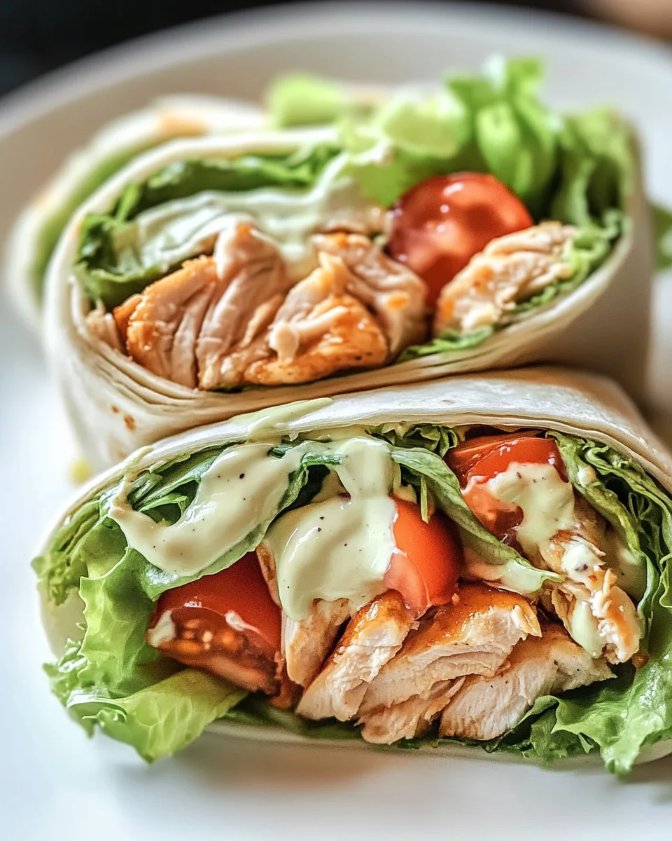 Flavorful Rotisserie Chicken Wraps Flavorful
