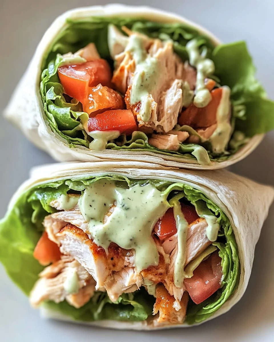 Flavorful Rotisserie Chicken Wraps Flavorful