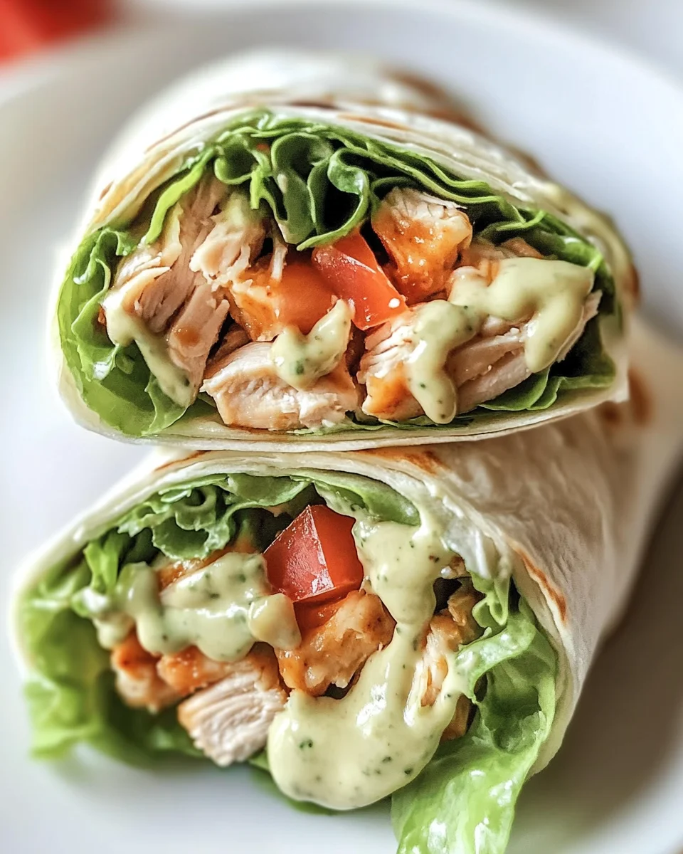 Flavorful Rotisserie Chicken Wraps Flavorful