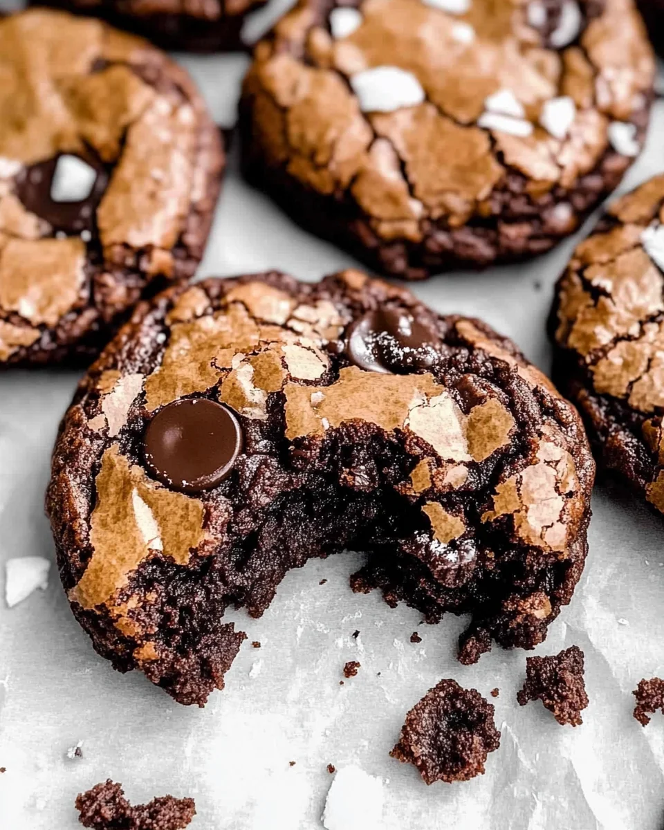 Fudgy Chewy Brookies (Browkies) Fudgy