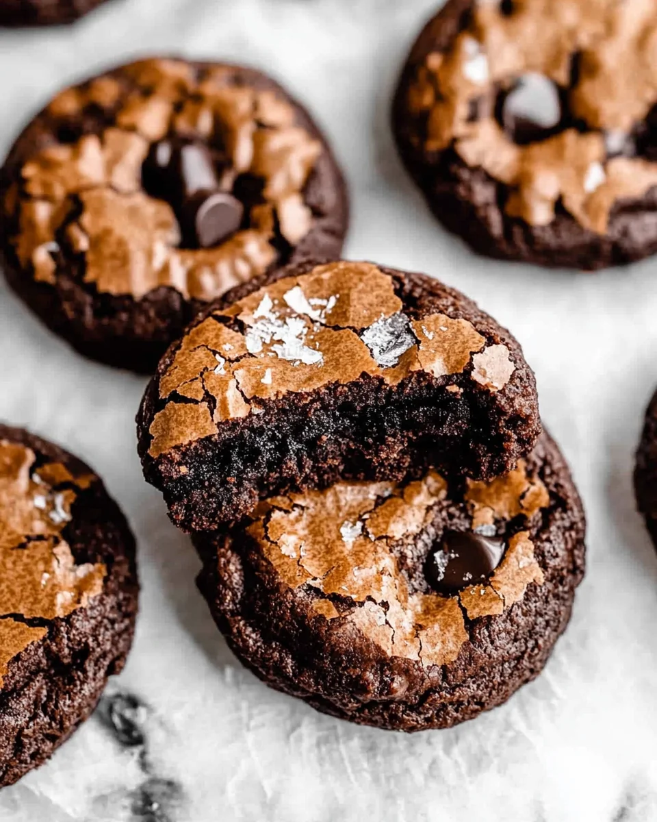Fudgy Chewy Brookies (Browkies) Fudgy