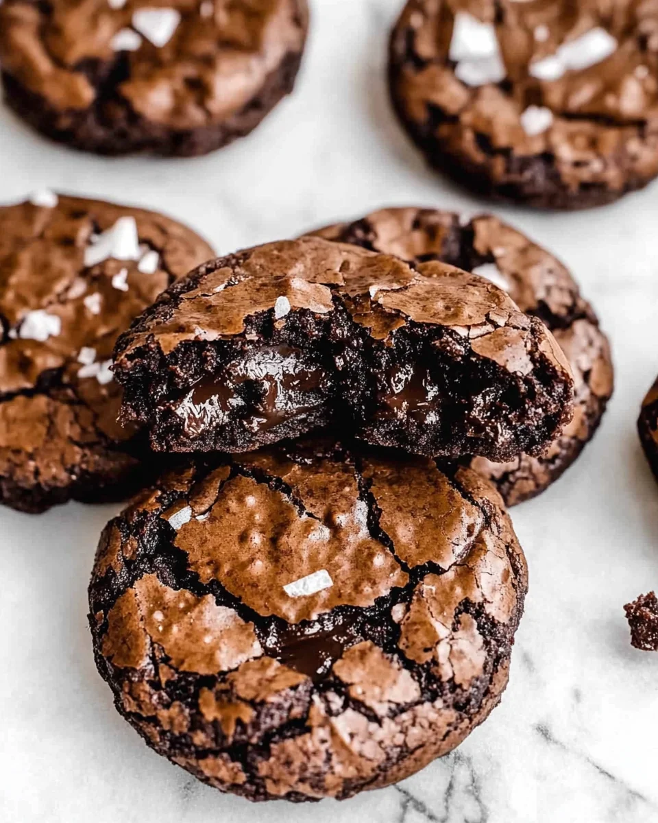 Fudgy Chewy Brookies (Browkies) Fudgy
