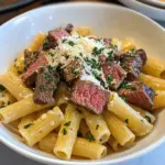 Garlic Parmesan Steak Pasta Garlic Parmesan Steak Pasta