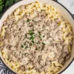 Ground Beef Stroganoff