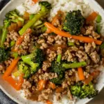 Ground Turkey Teriyaki Stir Fry