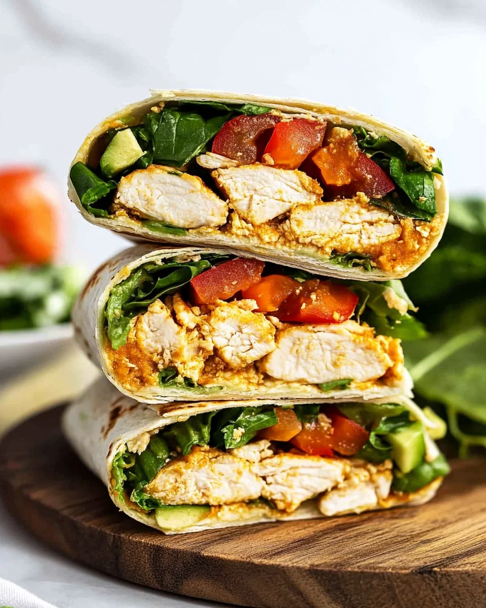 Healthy Chicken Avocado Wraps 21 Healthy