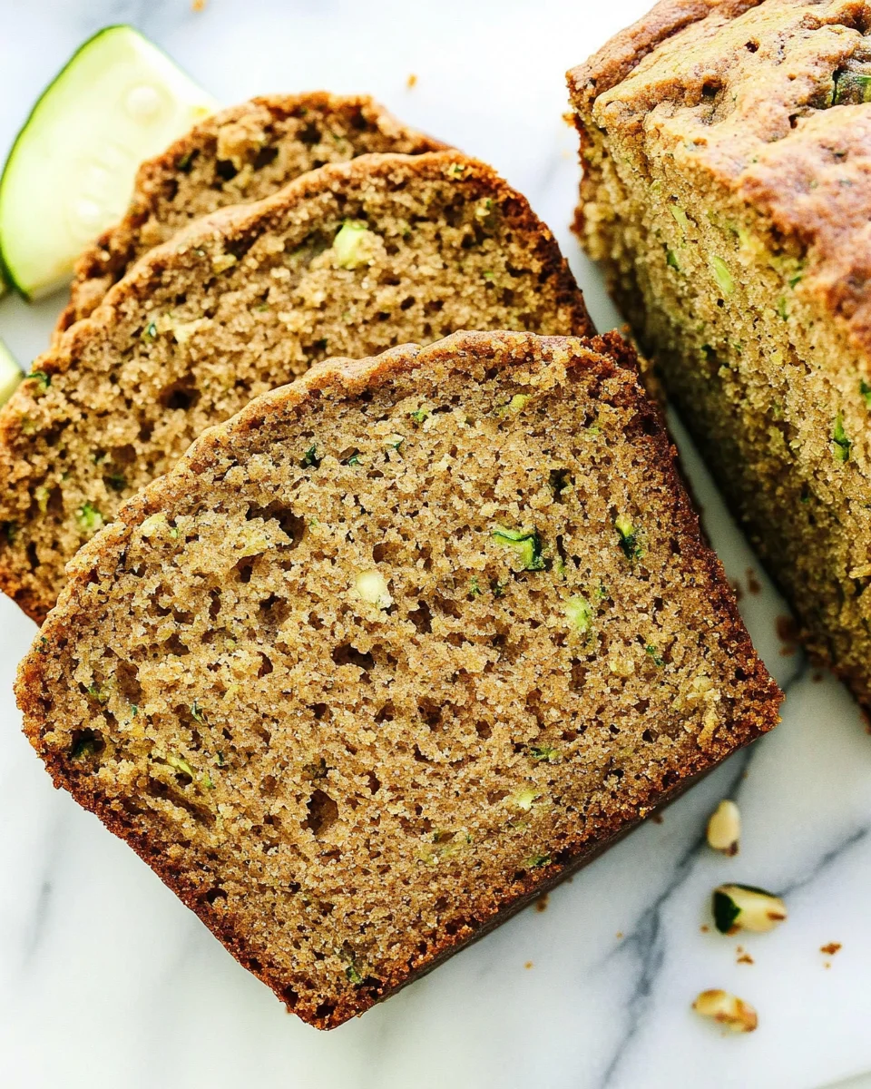 Healthy Zucchini Bread