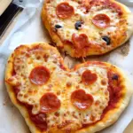 Heart-Shaped Pizza